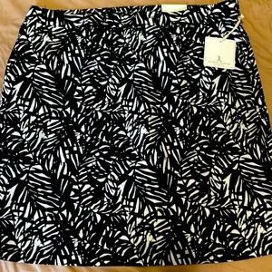 NWT Jules & Leopold casual pull on skirt size Large
